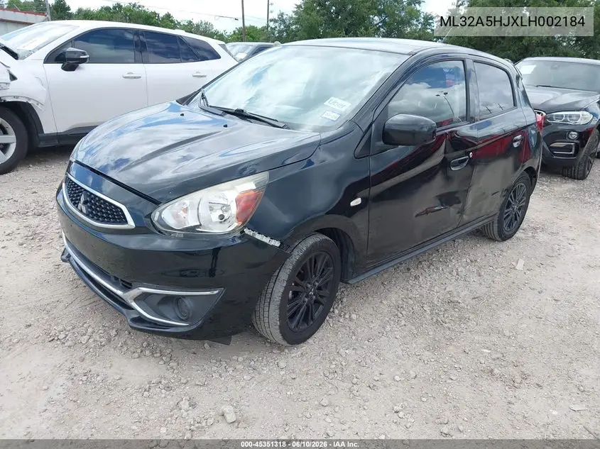 2020 Mitsubishi Mirage Le VIN: ML32A5HJXLH002184 Lot: 45351318