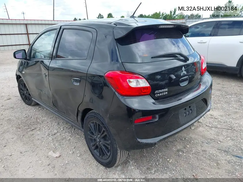 2020 Mitsubishi Mirage Le VIN: ML32A5HJXLH002184 Lot: 45351318