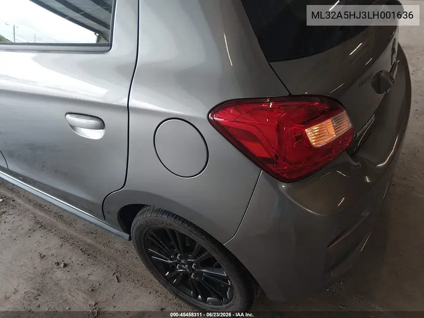 2020 Mitsubishi Mirage Le VIN: ML32A5HJ3LH001636 Lot: 45458311