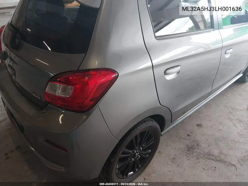 2020 Mitsubishi Mirage Le VIN: ML32A5HJ3LH001636 Lot: 45458311