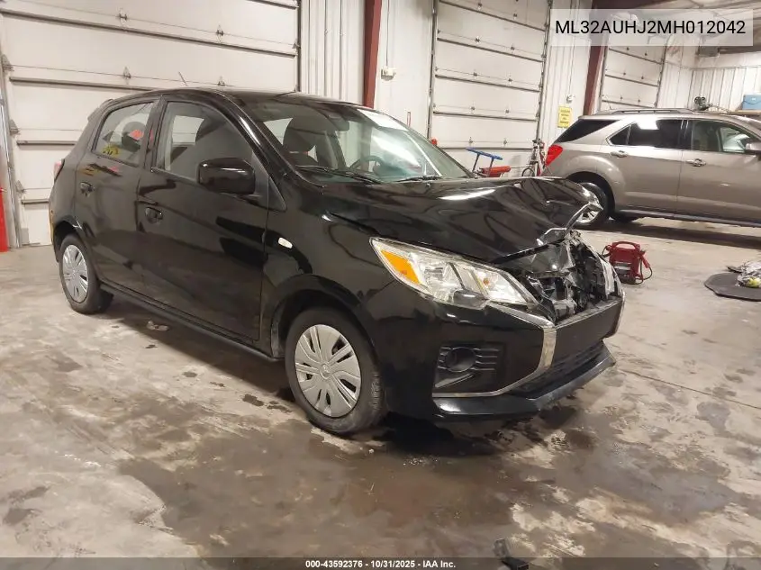 ML32AUHJ2MH012042 2021 Mitsubishi Mirage Carbonite Edition/Es/Le