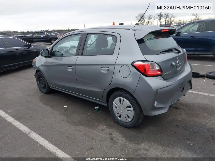 ML32AUHJ9MH010160 2021 Mitsubishi Mirage Carbonite Edition/Es/Le