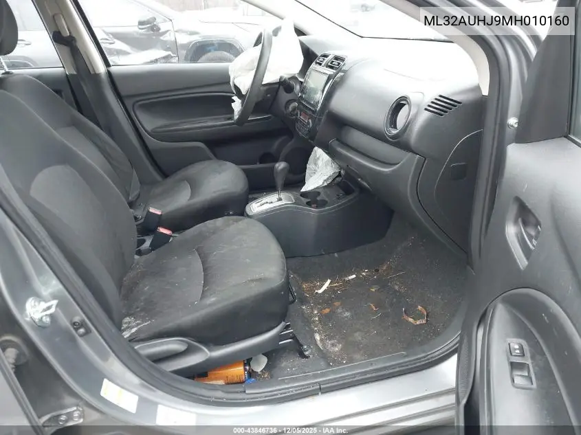 ML32AUHJ9MH010160 2021 Mitsubishi Mirage Carbonite Edition/Es/Le
