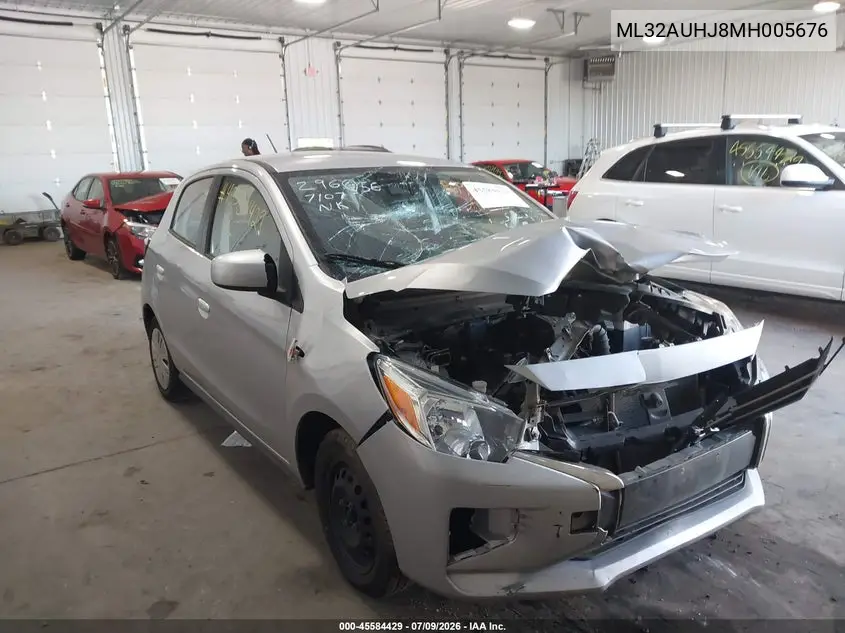 2021 Mitsubishi Mirage Carbonite Edition/Es/Le VIN: ML32AUHJ8MH005676 Lot: 45584429