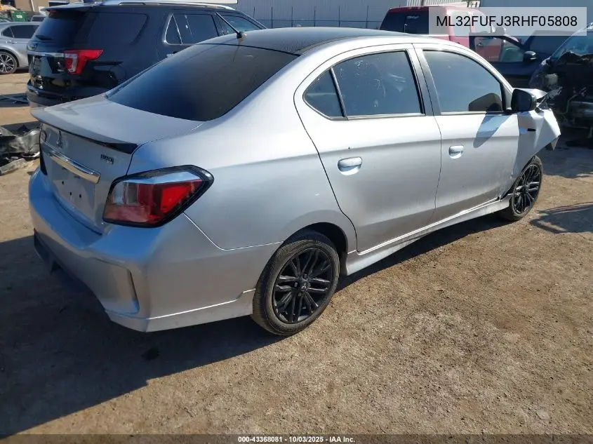 ML32FUFJ3RHF05808 2024 Mitsubishi Mirage G4 Black Edition