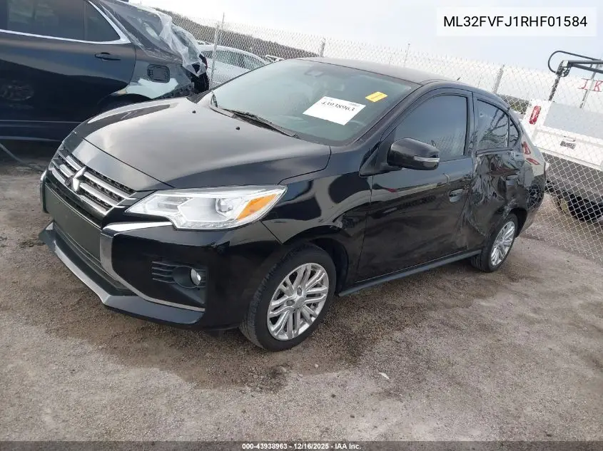 ML32FVFJ1RHF01584 2024 Mitsubishi Mirage G4 Se