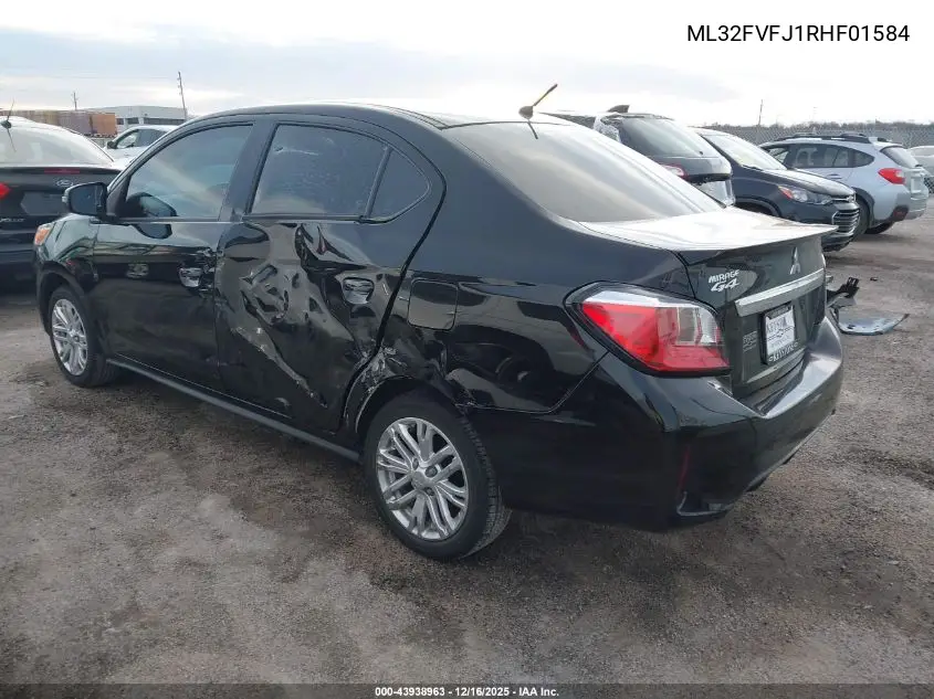ML32FVFJ1RHF01584 2024 Mitsubishi Mirage G4 Se