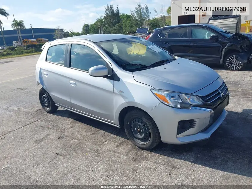 ML32AUHJ0RH027968 2024 Mitsubishi Mirage Es/Le