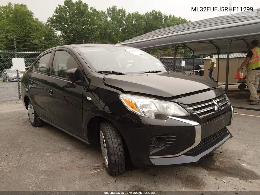 2024 Mitsubishi Mirage G4 Black Edition/Es/Le VIN: ML32FUFJ5RHF11299 Lot: 45624765
