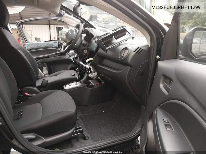 2024 Mitsubishi Mirage G4 Black Edition/Es/Le VIN: ML32FUFJ5RHF11299 Lot: 45624765