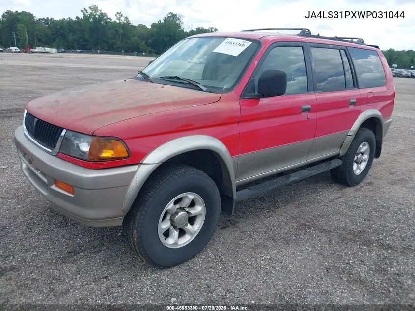 1998 Mitsubishi Montero Sport Ls VIN: JA4LS31PXWP031044 Lot: 45653300