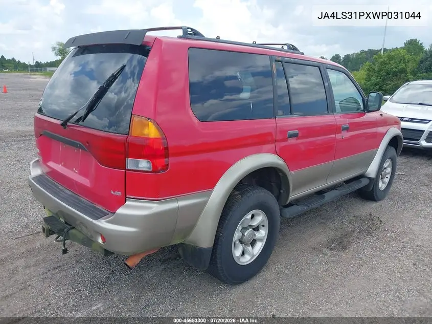 1998 Mitsubishi Montero Sport Ls VIN: JA4LS31PXWP031044 Lot: 45653300