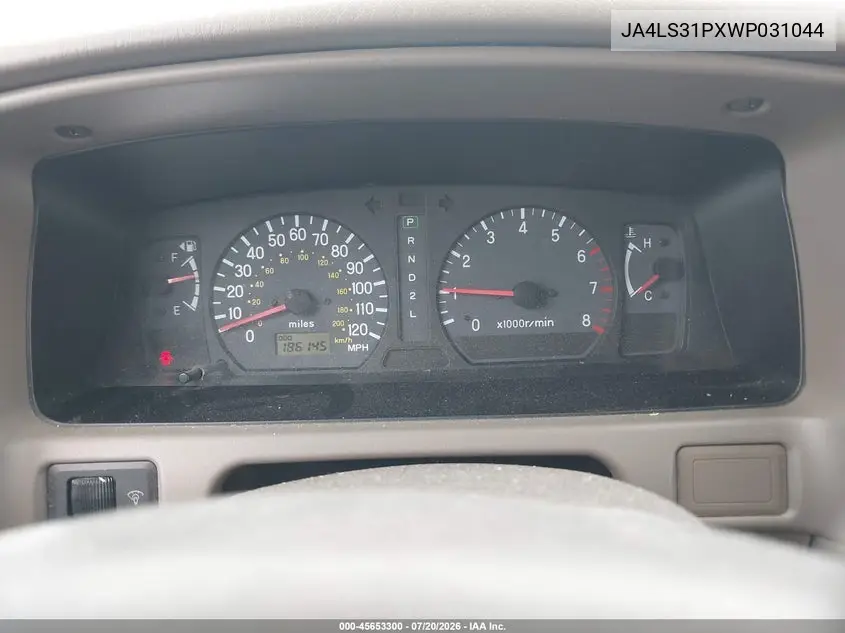 1998 Mitsubishi Montero Sport Ls VIN: JA4LS31PXWP031044 Lot: 45653300