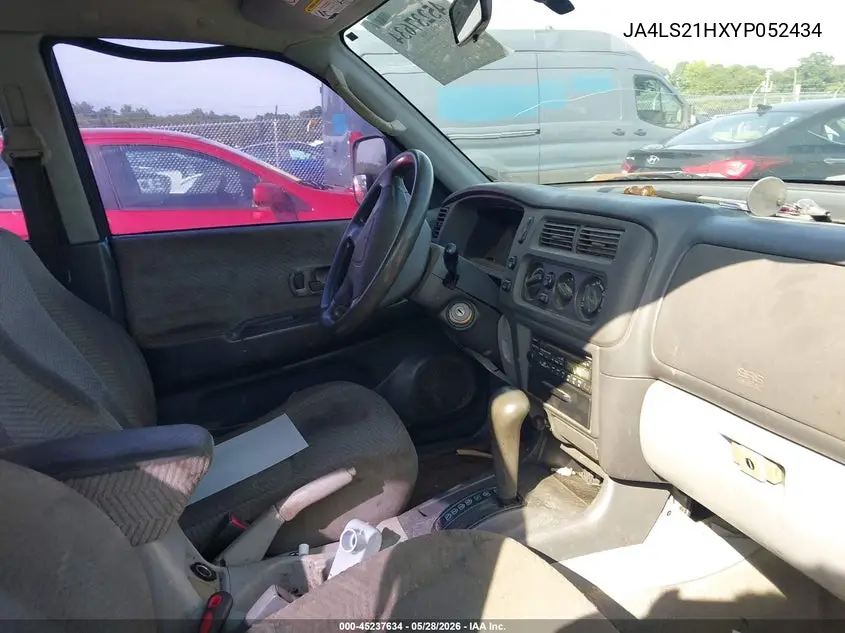 2000 Mitsubishi Montero Sport Es VIN: JA4LS21HXYP052434 Lot: 45237634