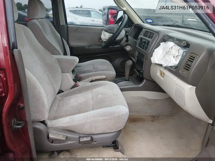 2001 Mitsubishi Montero Sport Xls VIN: JA4LS31H61P053916 Lot: 45366668