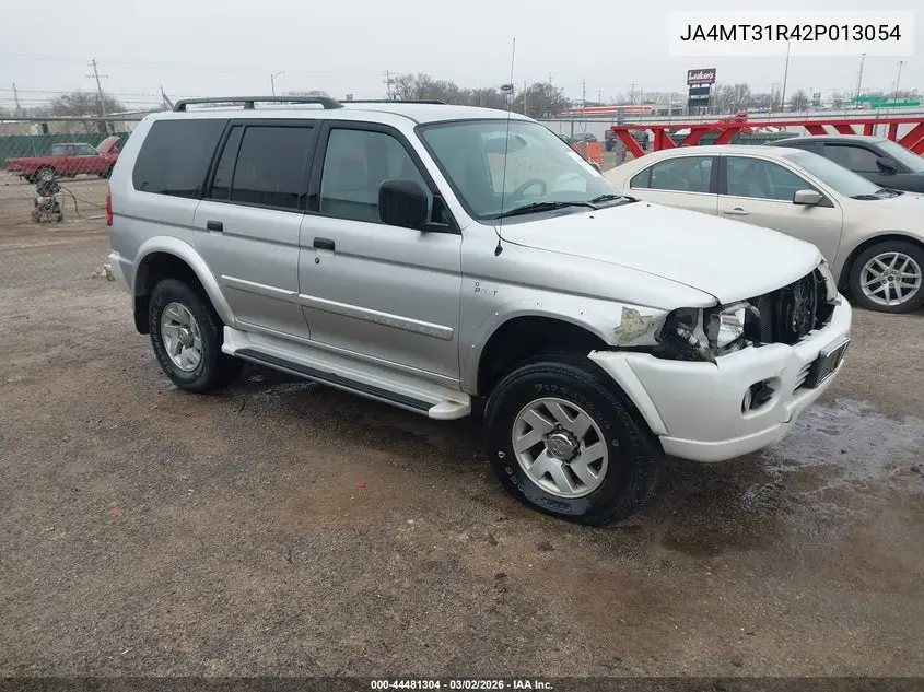 2002 Mitsubishi Montero Sport Xls VIN: JA4MT31R42P013054 Lot: 44481304