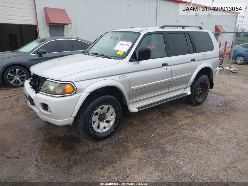 2002 Mitsubishi Montero Sport Xls VIN: JA4MT31R42P013054 Lot: 44481304