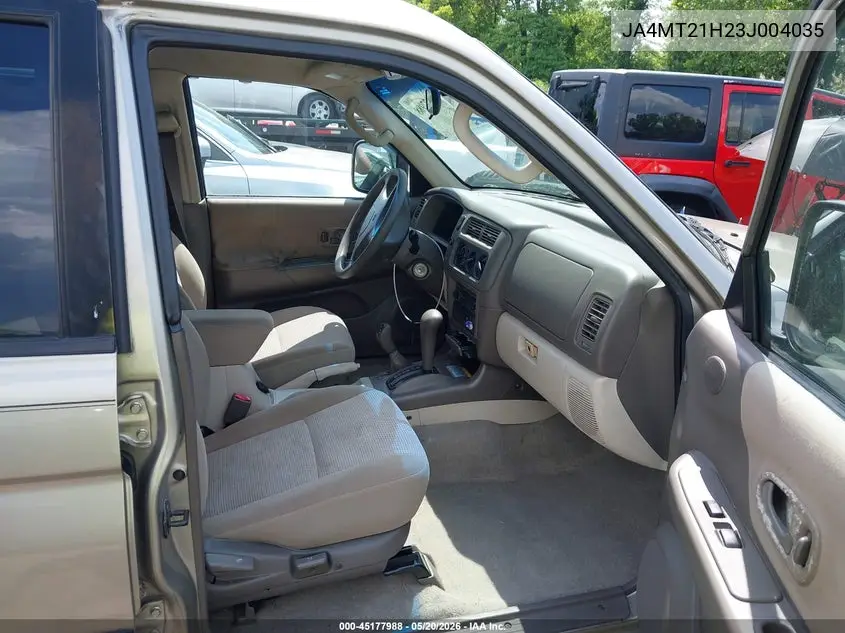 2003 Mitsubishi Montero Sport Es/Ls VIN: JA4MT21H23J004035 Lot: 45177988