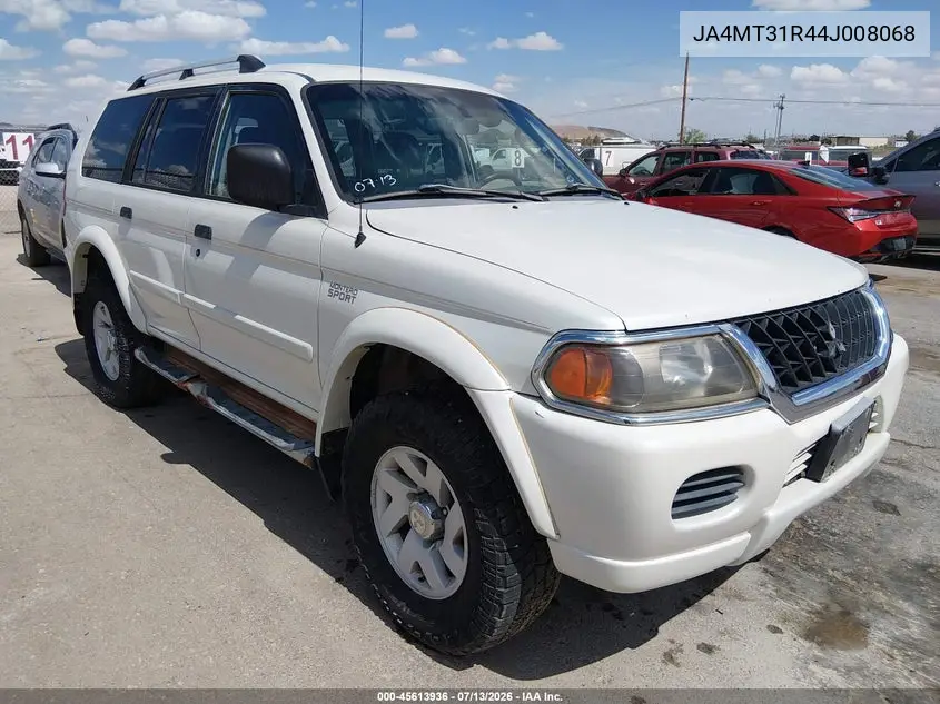 2004 Mitsubishi Montero Sport Xls VIN: JA4MT31R44J008068 Lot: 45613936