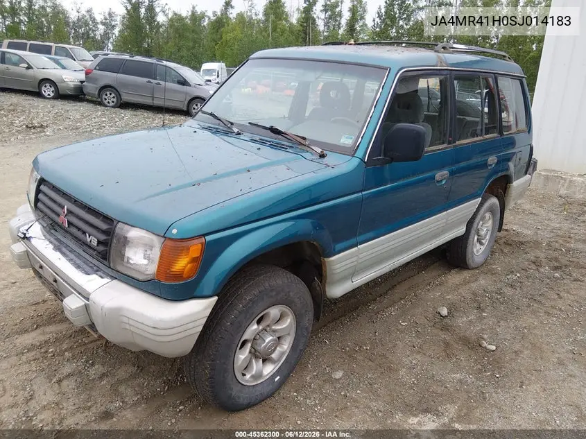 1995 Mitsubishi Montero Ls VIN: JA4MR41H0SJ014183 Lot: 45362300