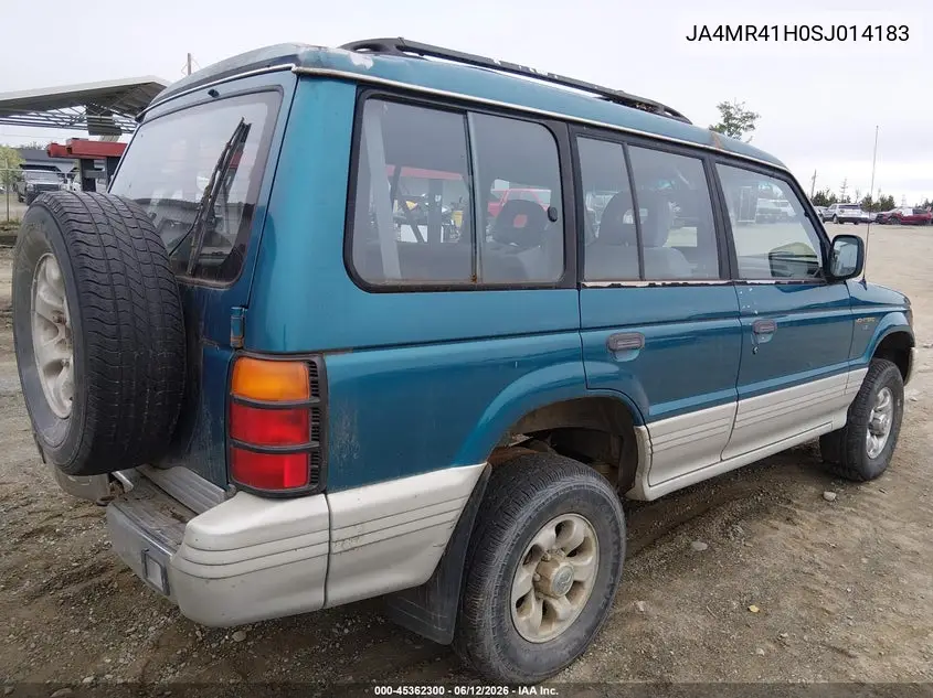 1995 Mitsubishi Montero Ls VIN: JA4MR41H0SJ014183 Lot: 45362300