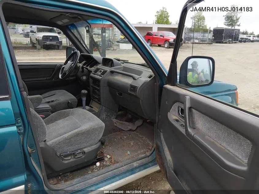 1995 Mitsubishi Montero Ls VIN: JA4MR41H0SJ014183 Lot: 45362300