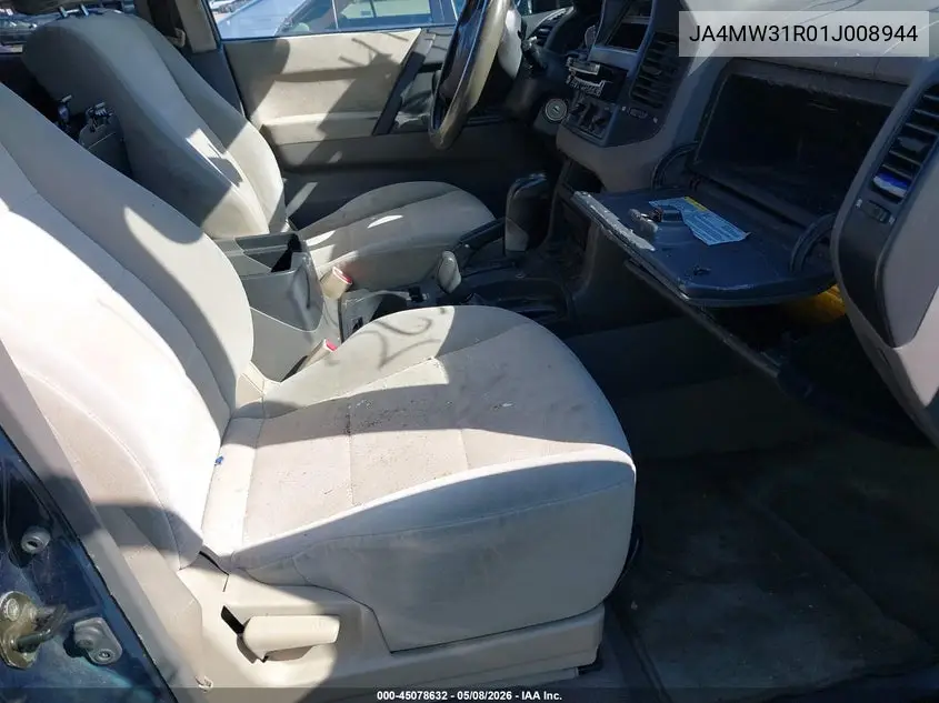 2001 Mitsubishi Montero Xls VIN: JA4MW31R01J008944 Lot: 45078632