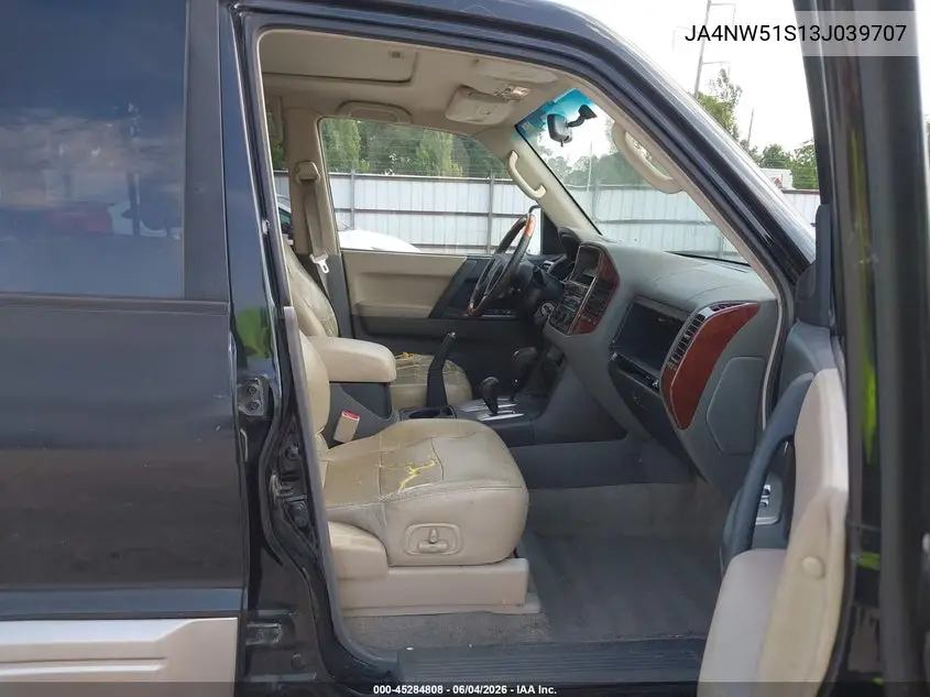 2003 Mitsubishi Montero 20Th Anniversary/Limited VIN: JA4NW51S13J039707 Lot: 45284808