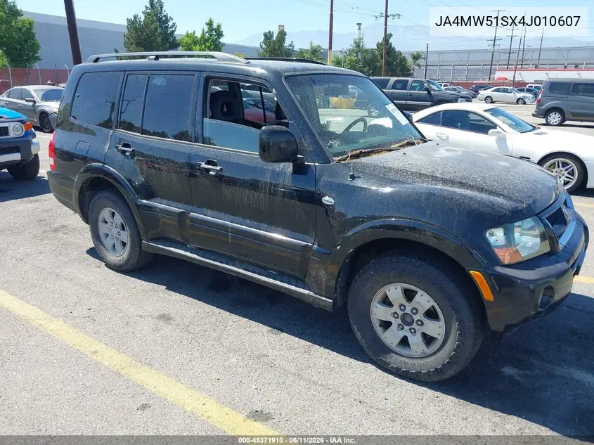 2004 Mitsubishi Montero Xls VIN: JA4MW51SX4J010607 Lot: 45371910