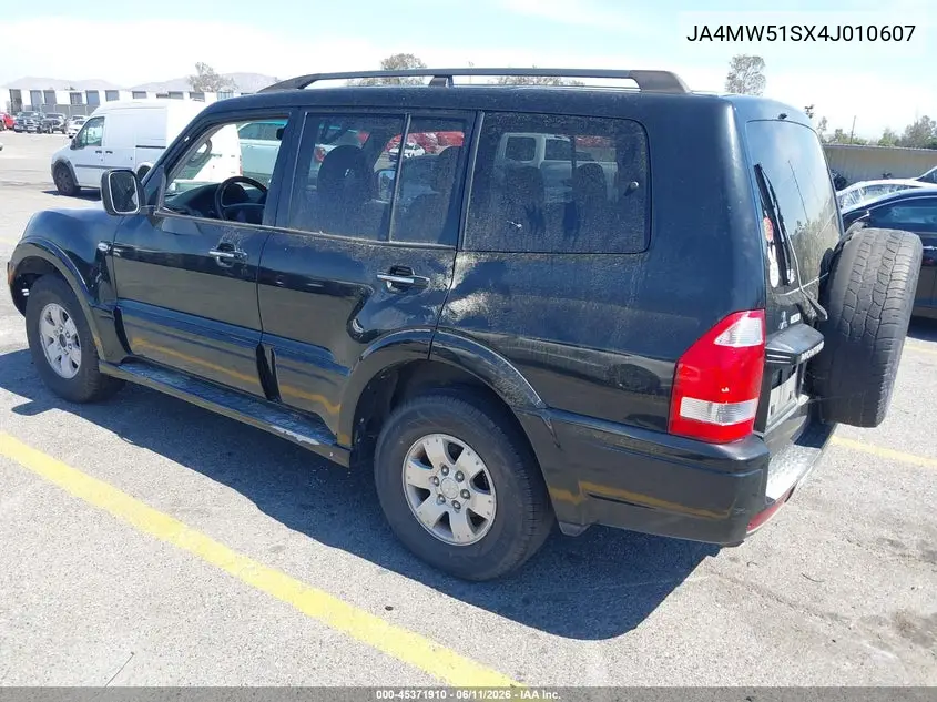 2004 Mitsubishi Montero Xls VIN: JA4MW51SX4J010607 Lot: 45371910
