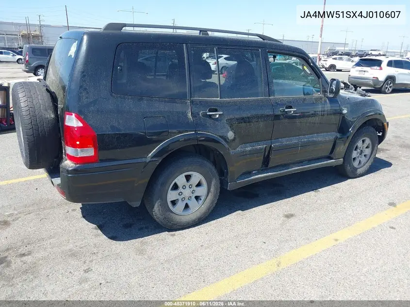 2004 Mitsubishi Montero Xls VIN: JA4MW51SX4J010607 Lot: 45371910