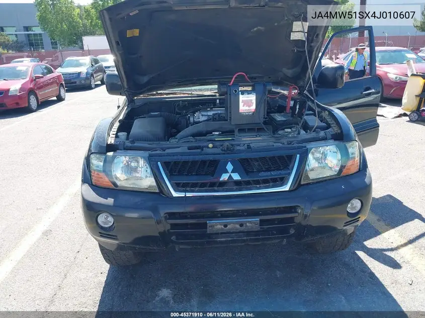 2004 Mitsubishi Montero Xls VIN: JA4MW51SX4J010607 Lot: 45371910