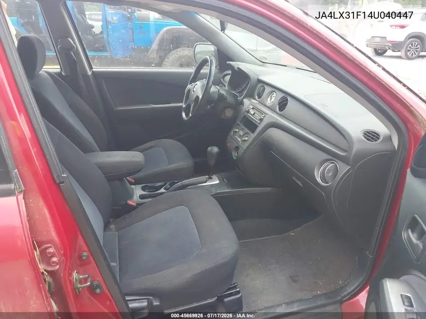 2004 Mitsubishi Outlander Ls VIN: JA4LX31F14U040447 Lot: 45669926