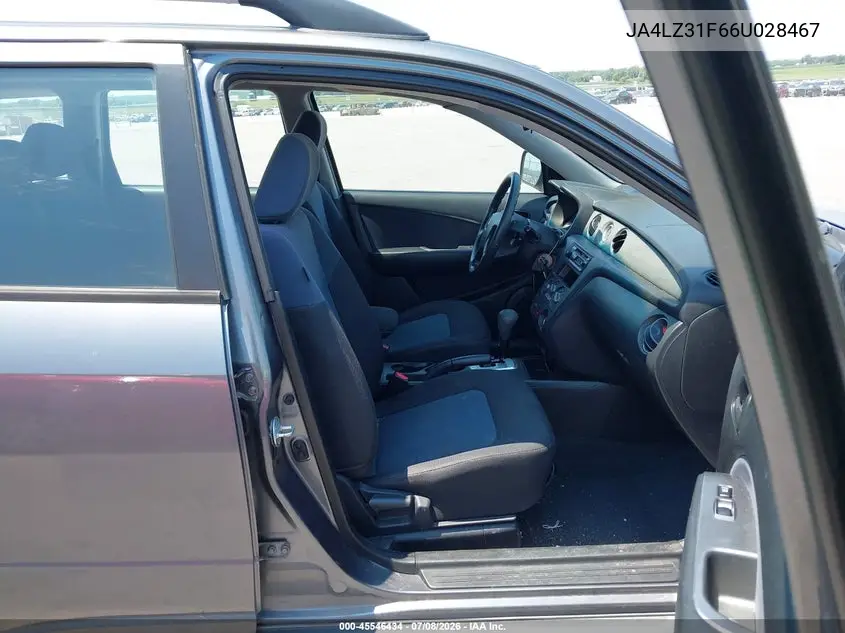2006 Mitsubishi Outlander Ls VIN: JA4LZ31F66U028467 Lot: 45546434