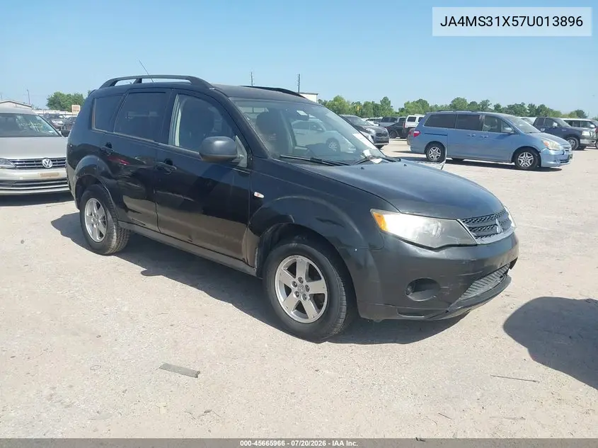 2007 Mitsubishi Outlander Es/Ls VIN: JA4MS31X57U013896 Lot: 45665966