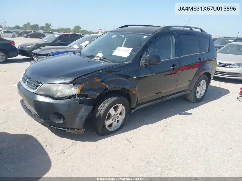 2007 Mitsubishi Outlander Es/Ls VIN: JA4MS31X57U013896 Lot: 45665966