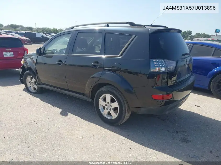 2007 Mitsubishi Outlander Es/Ls VIN: JA4MS31X57U013896 Lot: 45665966