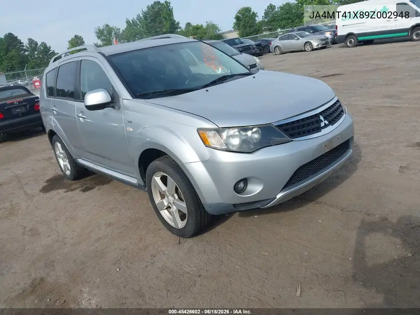 2009 Mitsubishi Outlander Xls VIN: JA4MT41X89Z002948 Lot: 45426602
