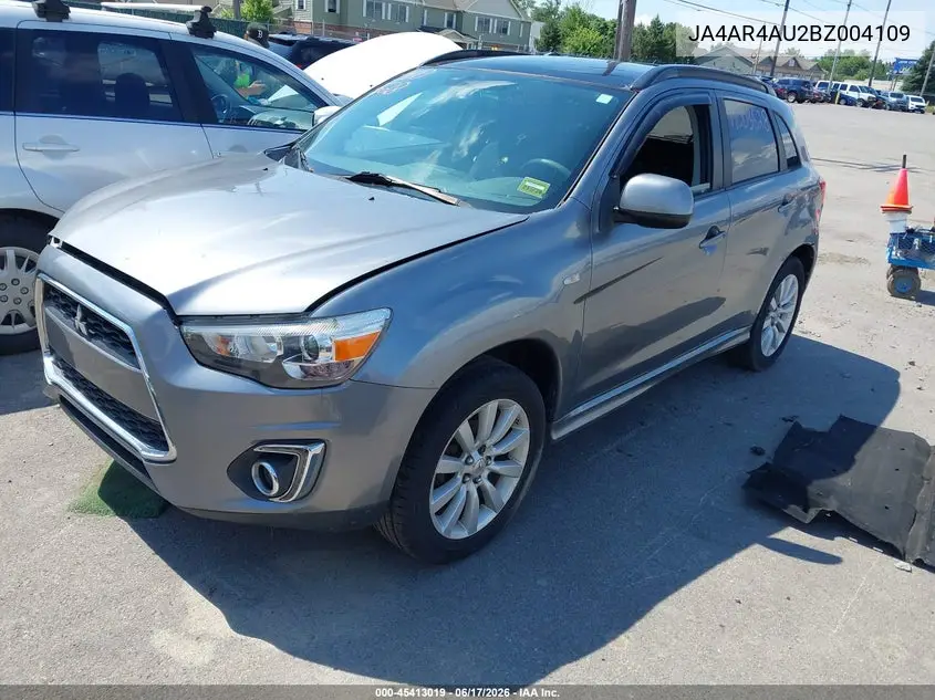 2011 Mitsubishi Outlander Sport Se VIN: JA4AR4AU2BZ004109 Lot: 45413019