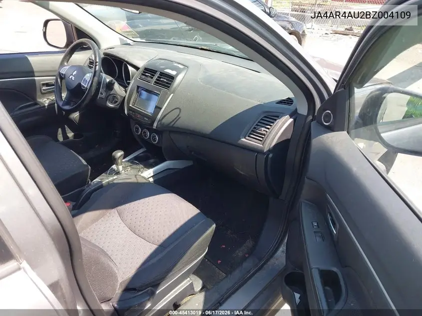 2011 Mitsubishi Outlander Sport Se VIN: JA4AR4AU2BZ004109 Lot: 45413019