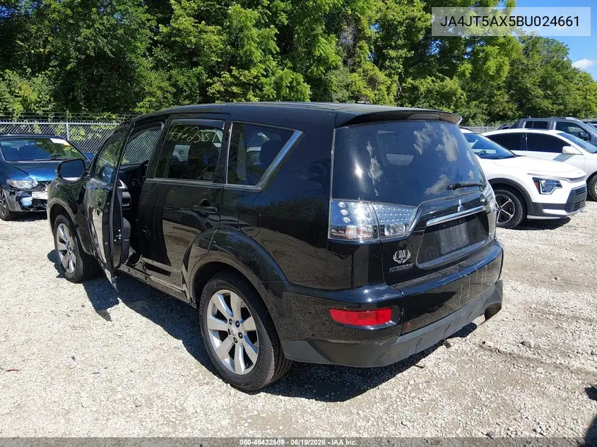 2011 Mitsubishi Outlander Gt VIN: JA4JT5AX5BU024661 Lot: 45422589