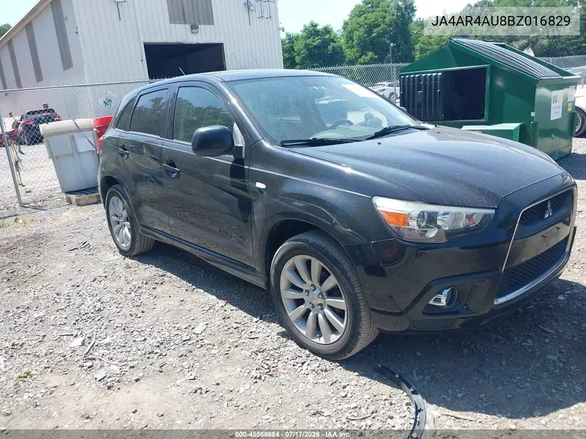 2011 Mitsubishi Outlander Sport Se VIN: JA4AR4AU8BZ016829 Lot: 45568854