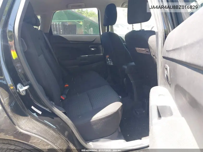 2011 Mitsubishi Outlander Sport Se VIN: JA4AR4AU8BZ016829 Lot: 45568854