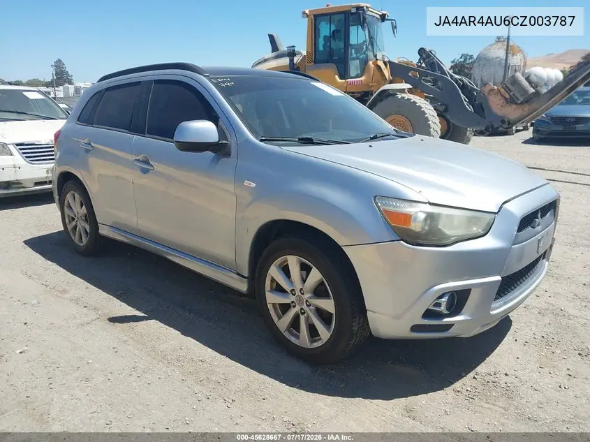 2012 Mitsubishi Outlander Sport Se VIN: JA4AR4AU6CZ003787 Lot: 45628667