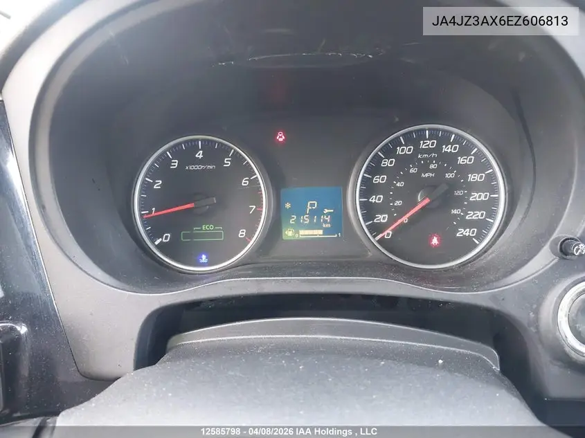 2014 Mitsubishi Outlander Se VIN: JA4JZ3AX6EZ606813 Lot: 12585798