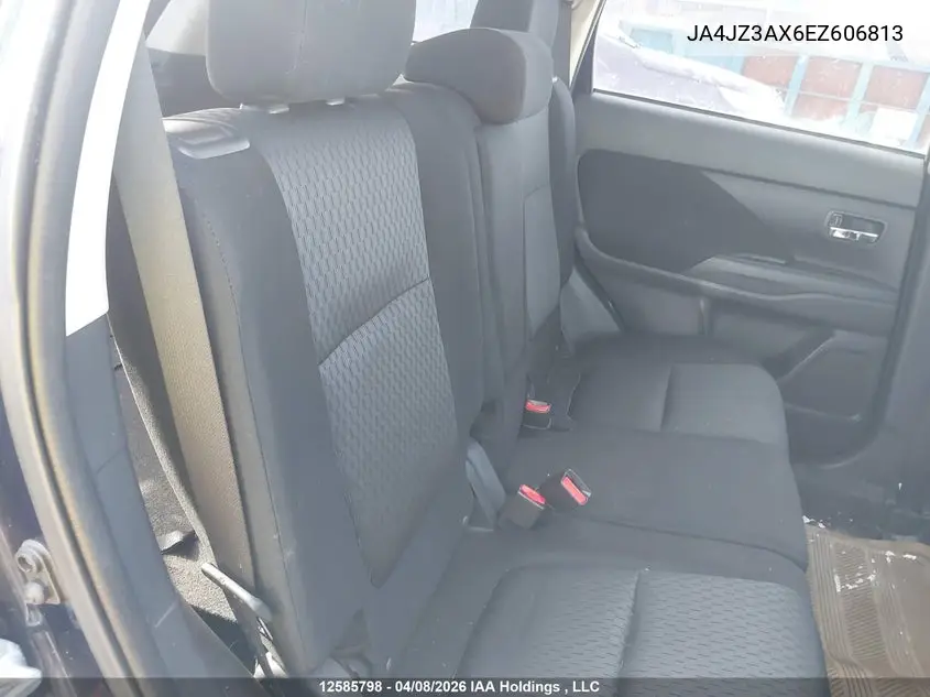 2014 Mitsubishi Outlander Se VIN: JA4JZ3AX6EZ606813 Lot: 12585798
