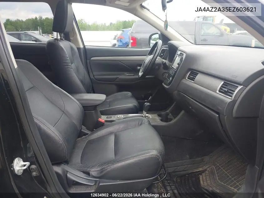 2014 Mitsubishi Outlander Es VIN: JA4AZ2A35EZ603621 Lot: 12634902
