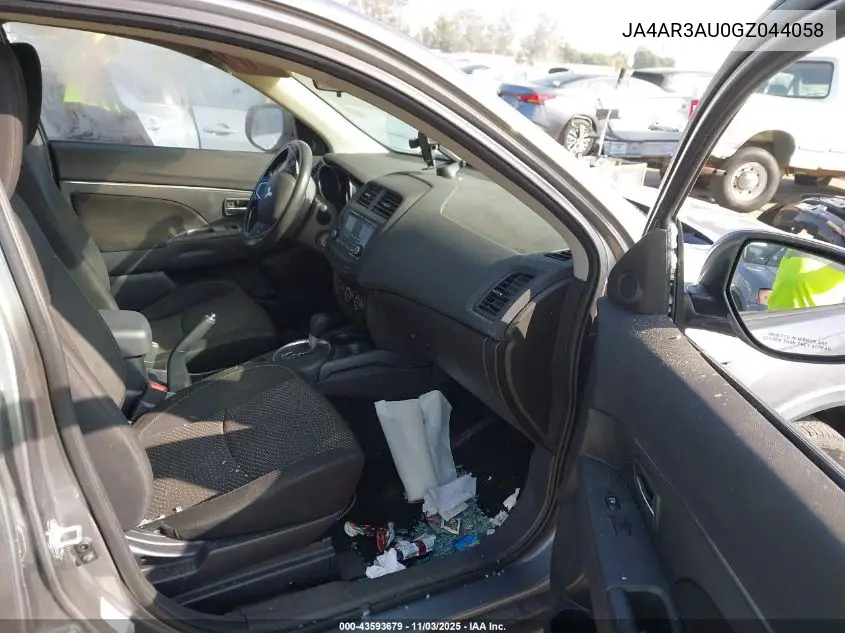 JA4AR3AU0GZ044058 2016 Mitsubishi Outlander Sport 2.0 Es