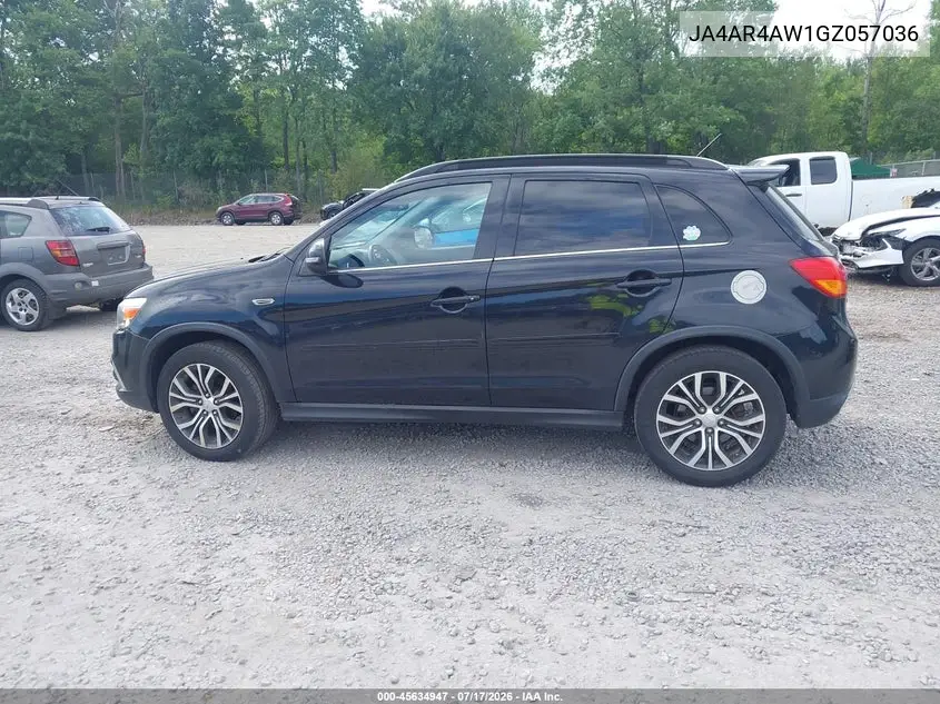 2016 Mitsubishi Outlander Sport 2.4 Gt VIN: JA4AR4AW1GZ057036 Lot: 45634947