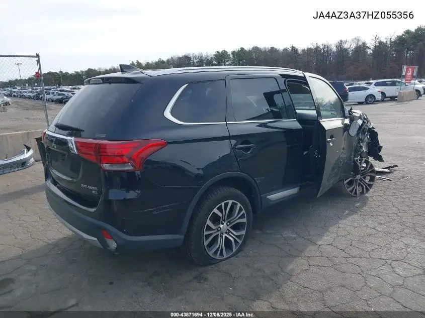 JA4AZ3A37HZ055356 2017 Mitsubishi Outlander Se/Sel